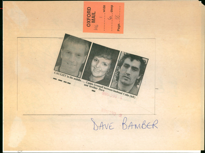 Dave Bamber - Vintage Photograph