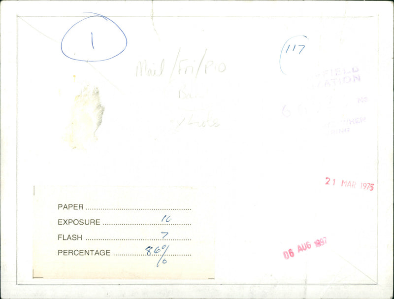 Eric Tolley - Vintage Photograph