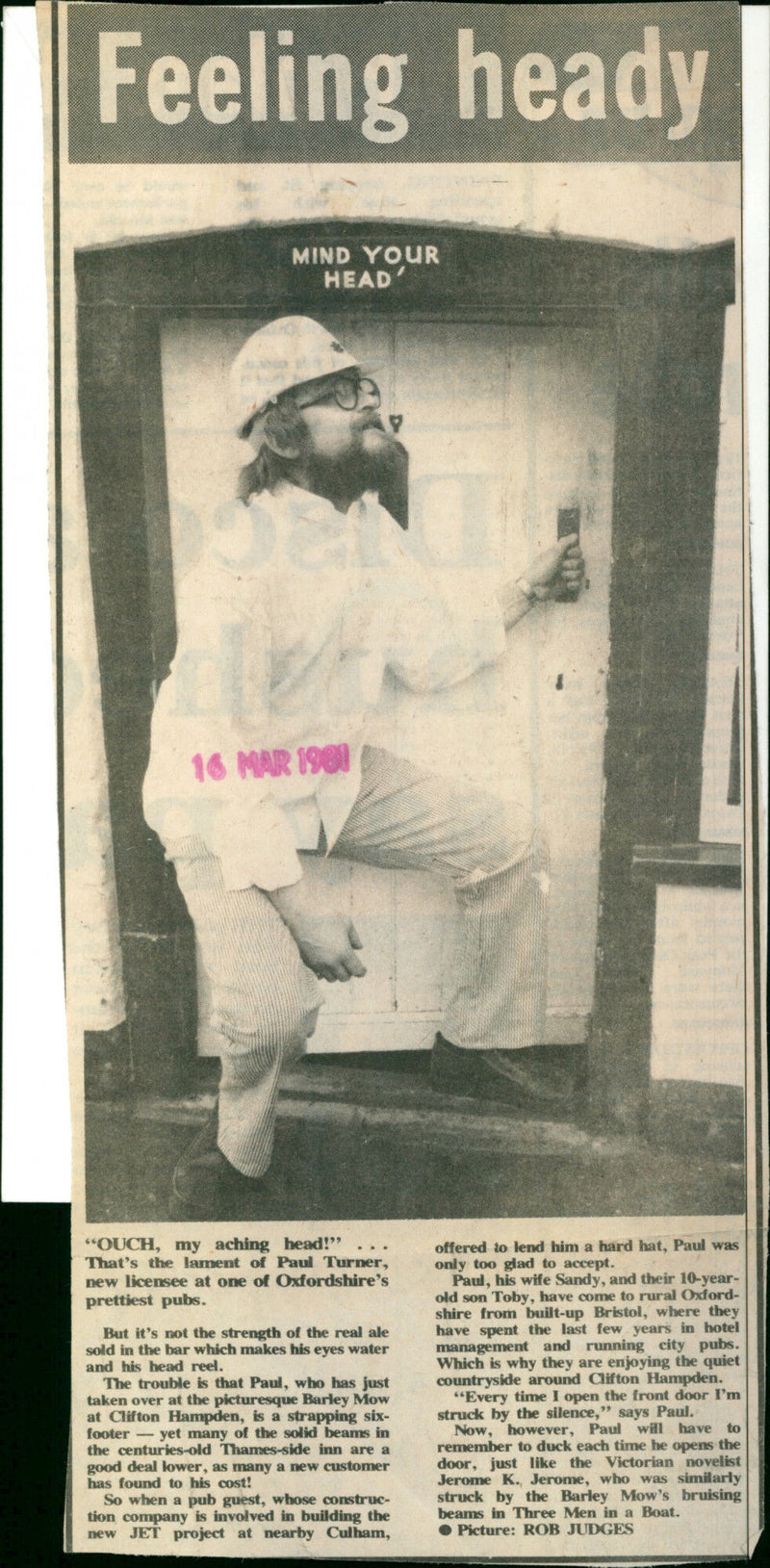 Paul Turner - Vintage Photograph