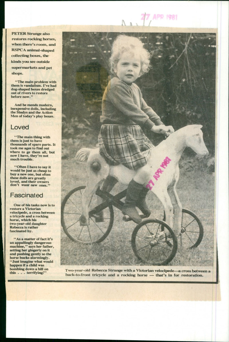 Rebecca Strenge - Vintage Photograph