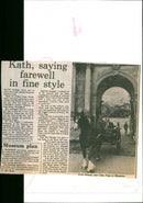 Kath Strange and Chris Page - Vintage Photograph