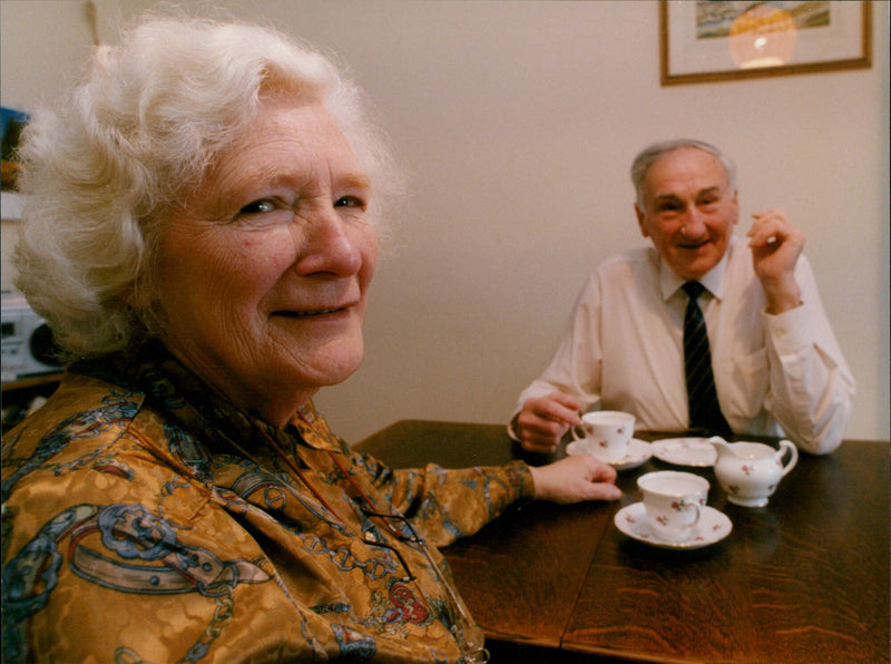 Cathleen and Geoffrey Sweet - Vintage Photograph