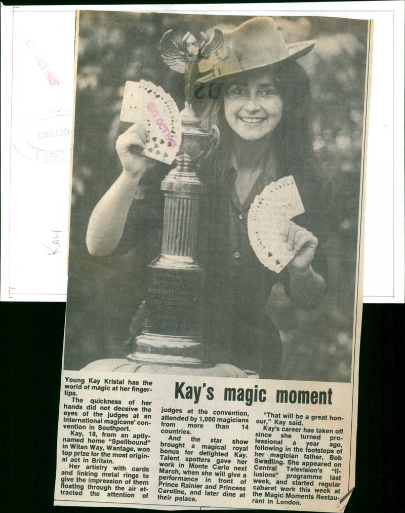 Kay Kristal - Vintage Photograph