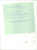 Ron Yeats - Vintage Photograph