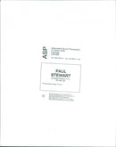 Paul Stewart - Vintage Photograph