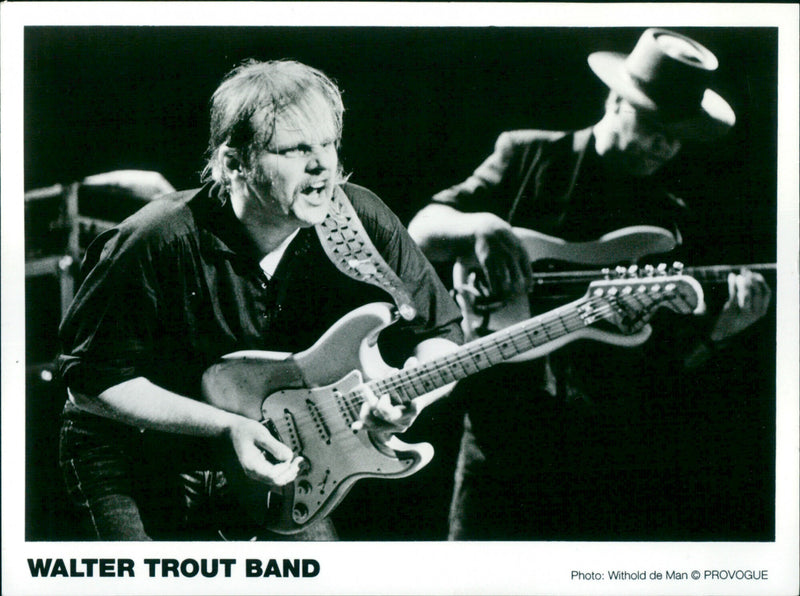 Walter Trout Band - Vintage Photograph