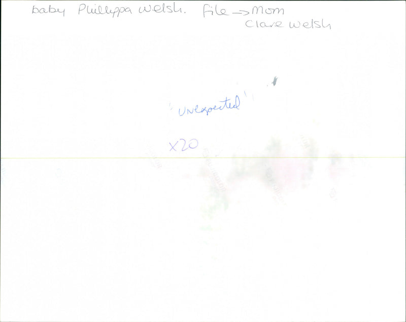 Philippa welsh - Vintage Photograph