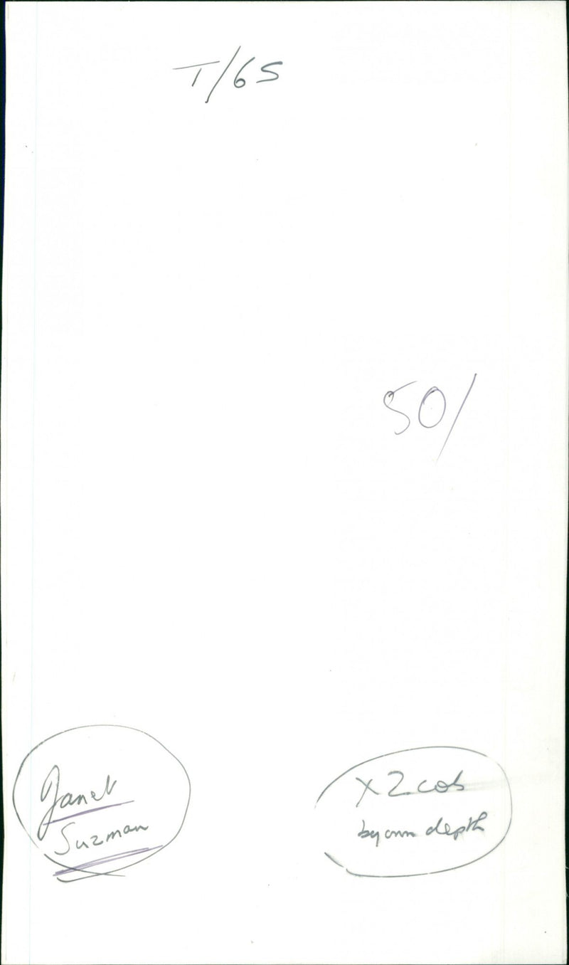 Janet Suzman - Vintage Photograph