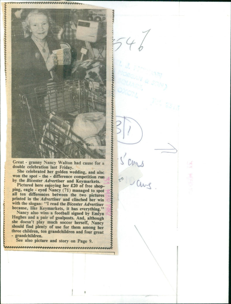 Granny Nancy Walton - Vintage Photograph