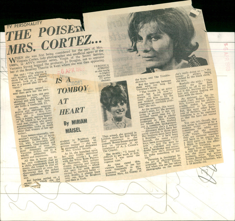 Veronica Strong - Vintage Photograph