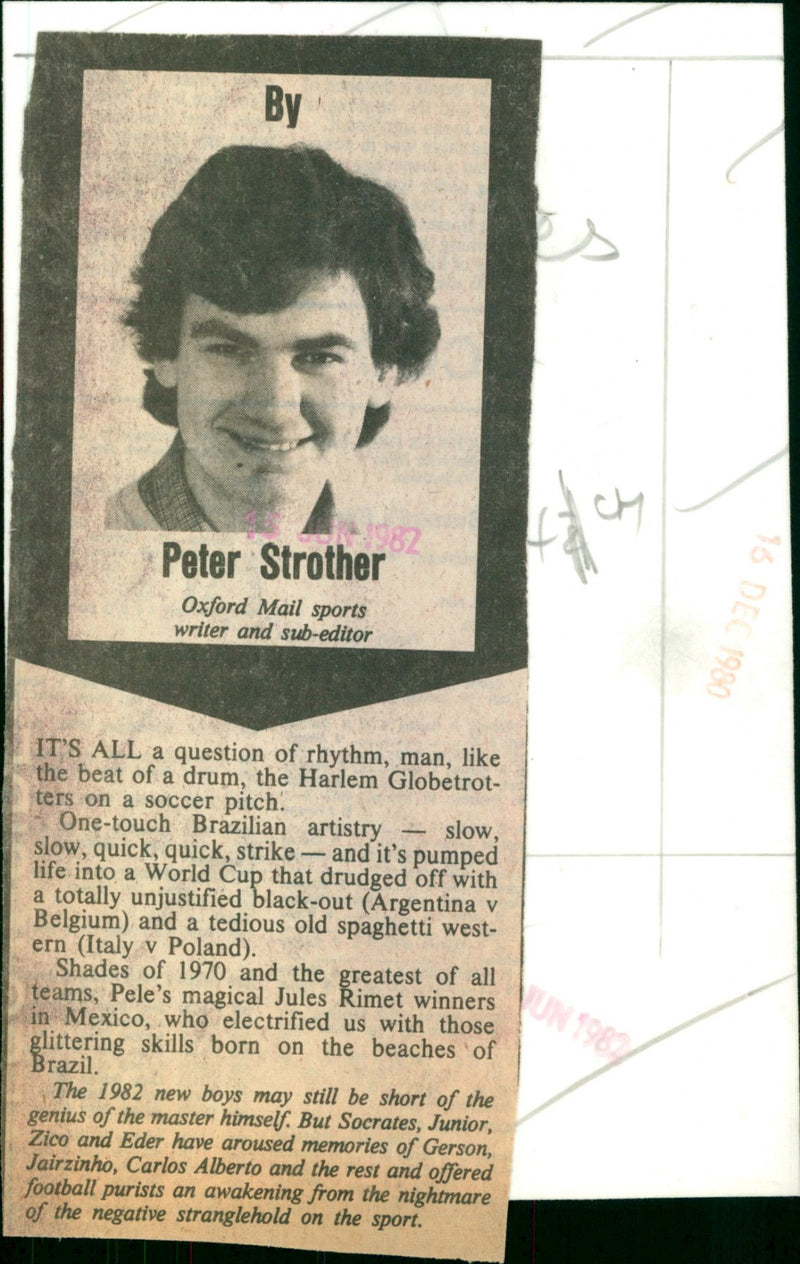 Peter Strother - Vintage Photograph