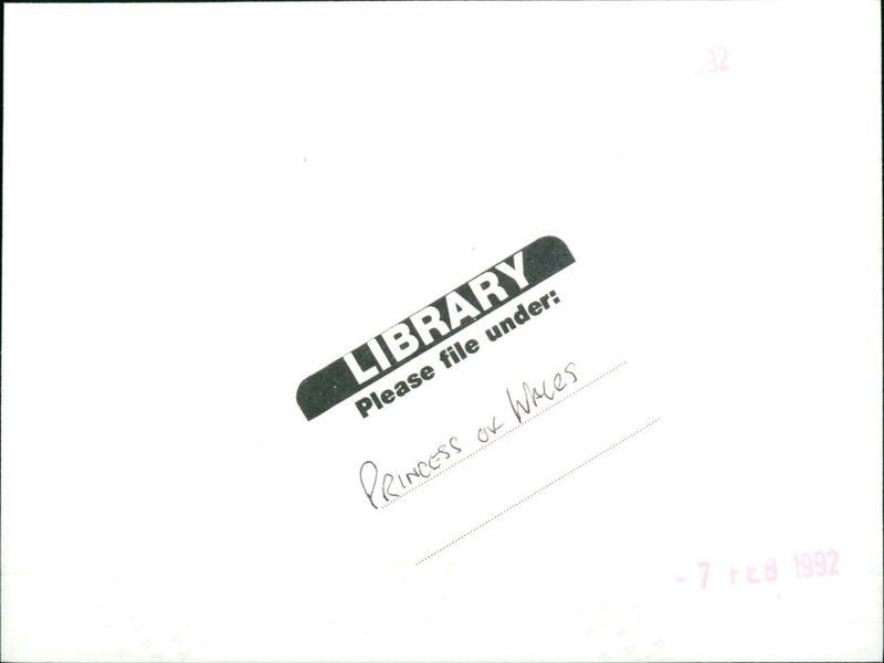 Princess of Wales - Vintage Photograph