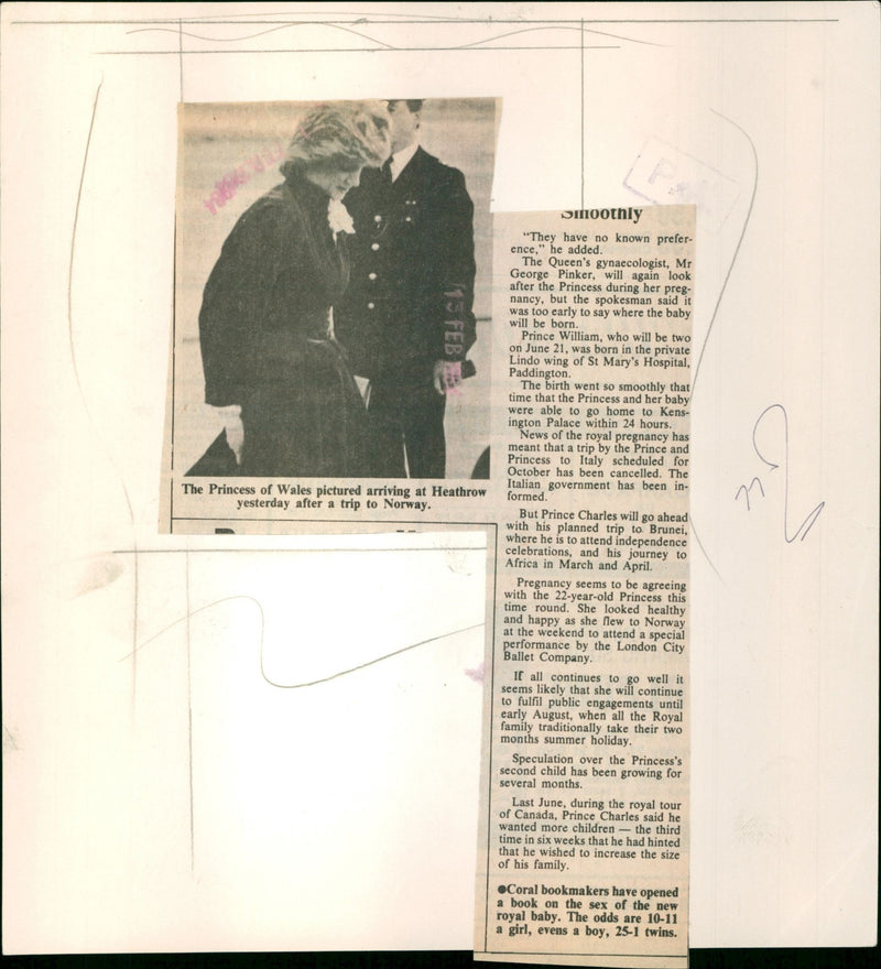 Diana, Princess of Wales - Vintage Photograph