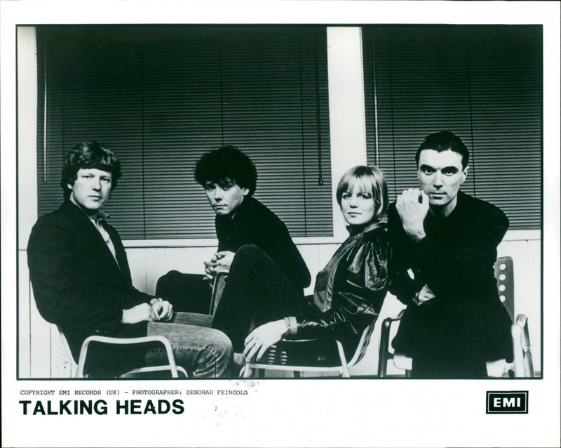 Talking Heads - Vintage Photograph