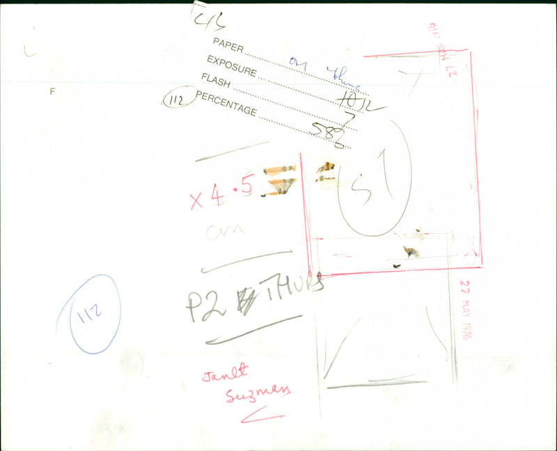 Janet Suzman - Vintage Photograph