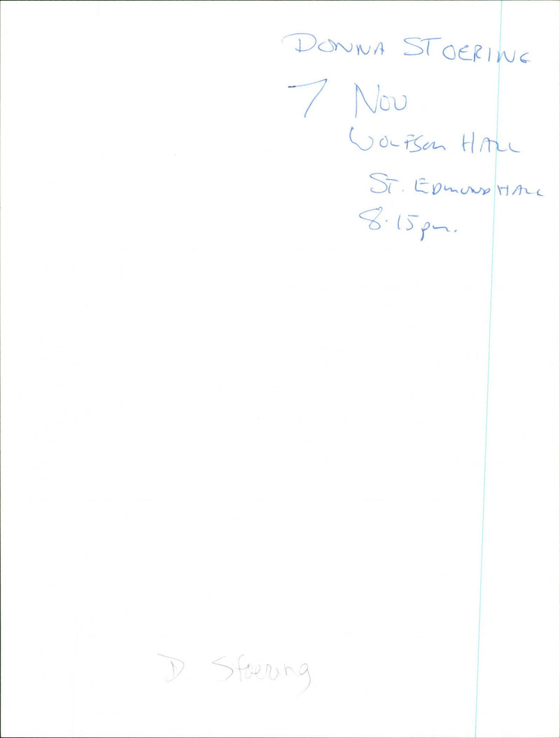 Donna Stoering - Vintage Photograph