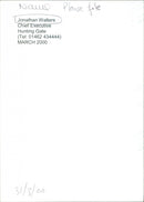 Jonathan Walters - Vintage Photograph