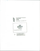 Ian wright - Vintage Photograph