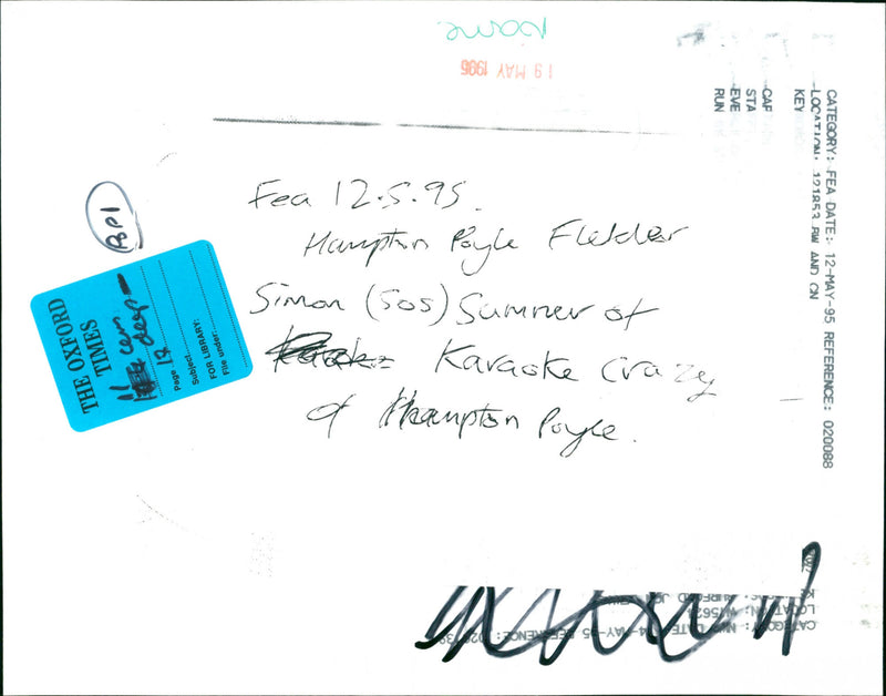 Simon Summer - Vintage Photograph