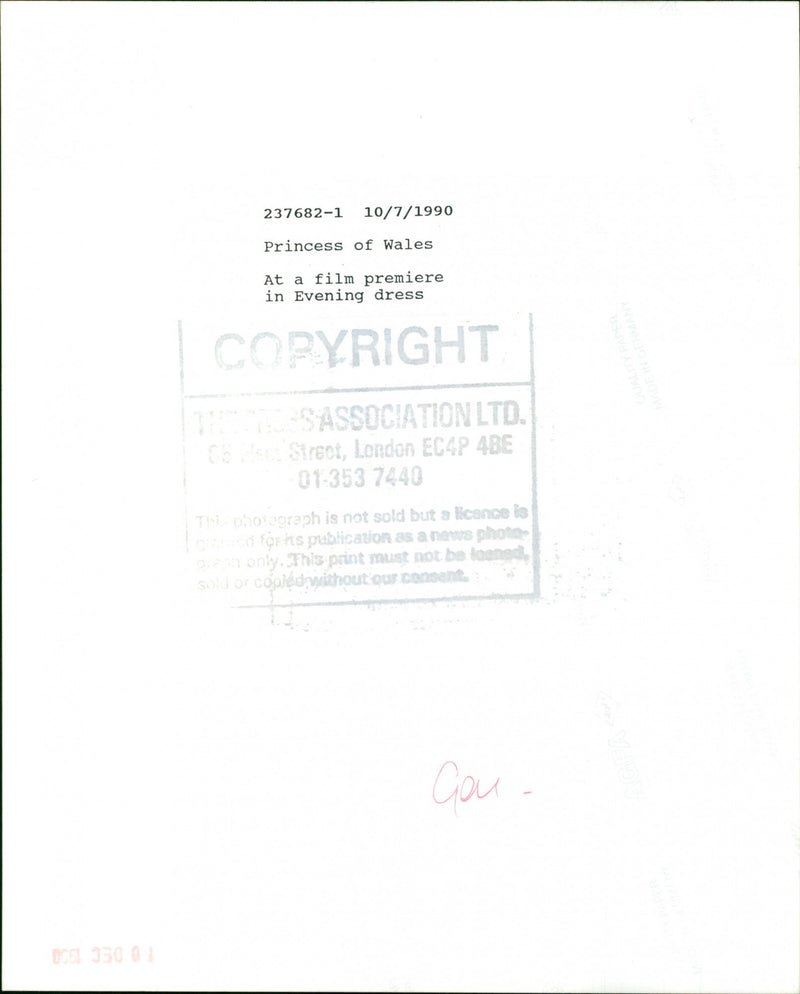 Princess of Wales - Vintage Photograph