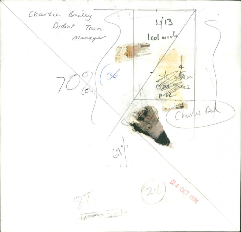 Charlie Bailey - Vintage Photograph