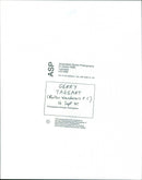 Gerry Taggart - Vintage Photograph