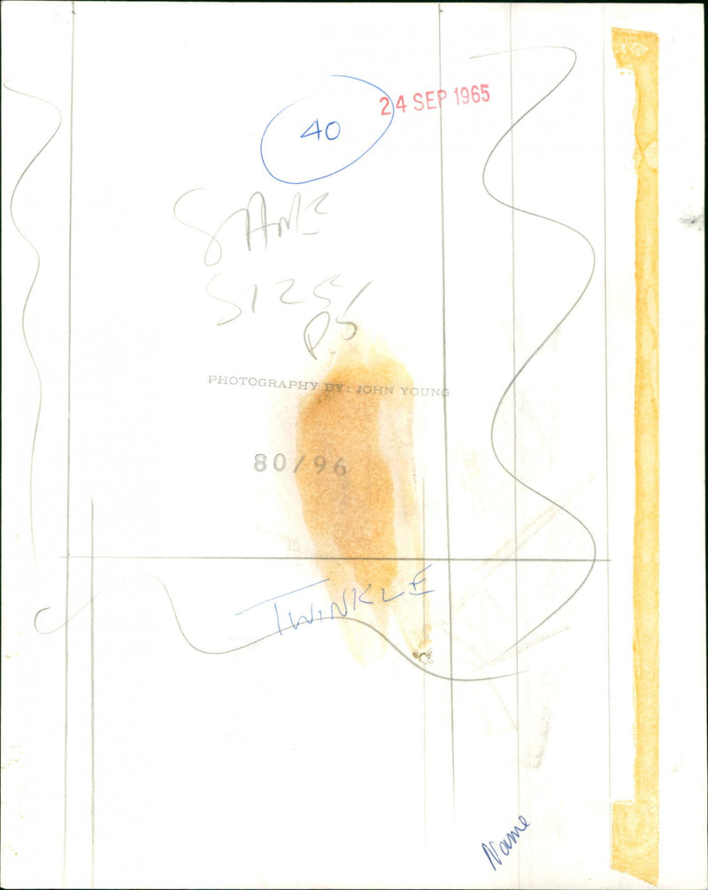 Twinkle - Vintage Photograph