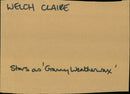 Welch Claire - Vintage Photograph