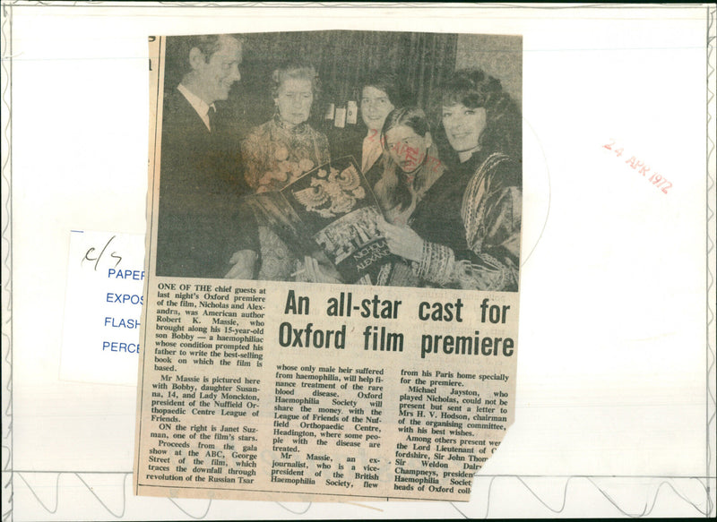 Janet Suzman - Vintage Photograph