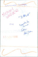 Michael Wallace - Vintage Photograph