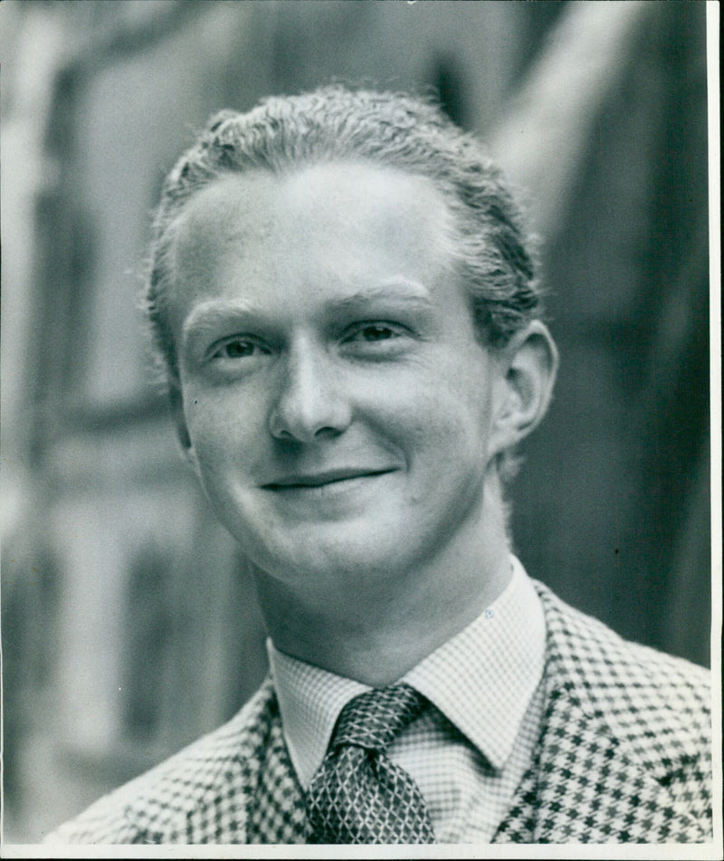 Auberon Waugh - Vintage Photograph