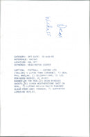 Players Phil Whelan, Les Robinson Booked, Nicky banger on the run, Dean Windass, Simon Weatherstone, Lutons kelvin Davis, Andy Thomson - Vintage Photograph