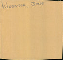 jane Webster - Vintage Photograph