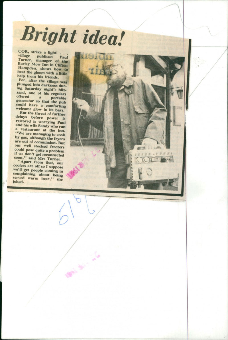 Paul Turner - Vintage Photograph