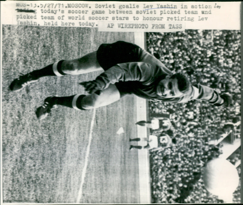 Lev Yashin - Vintage Photograph