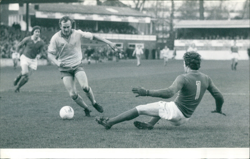 Peter Foley and Jimmy Allen - Vintage Photograph
