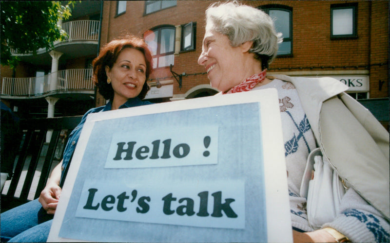 Lily Szenasi, Lynette Basha - Vintage Photograph