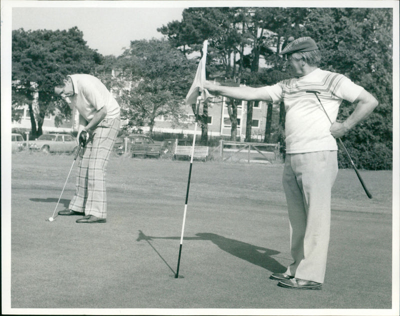 Tony Knight & Alec Blakeman - Vintage Photograph