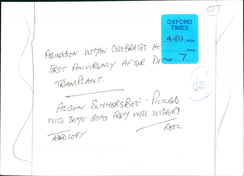 Alison Summersbee - Vintage Photograph