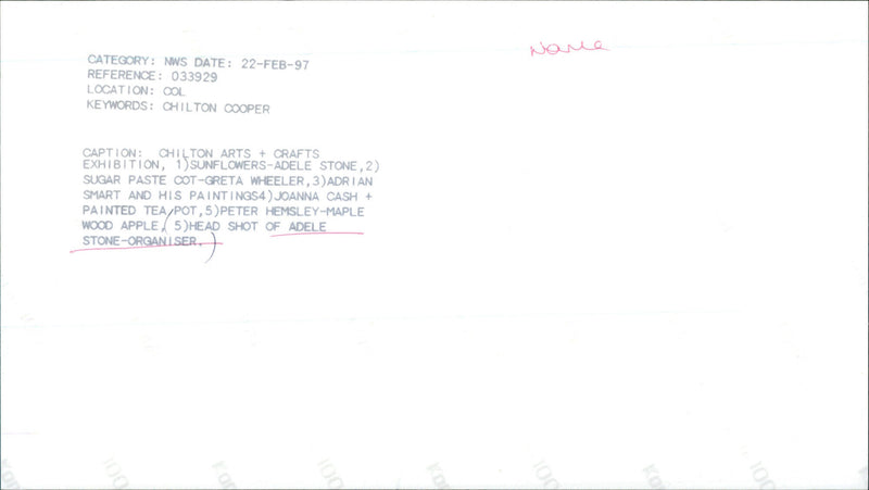 Adele Stone - Vintage Photograph