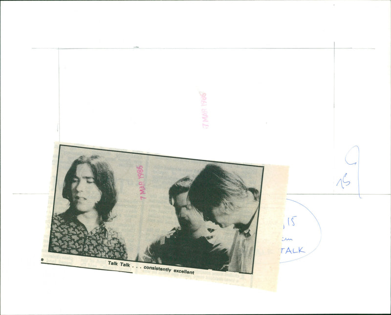 Talk Talk - Vintage Photograph