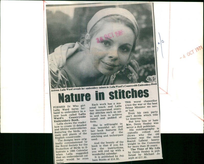 Lalla Ward - Vintage Photograph