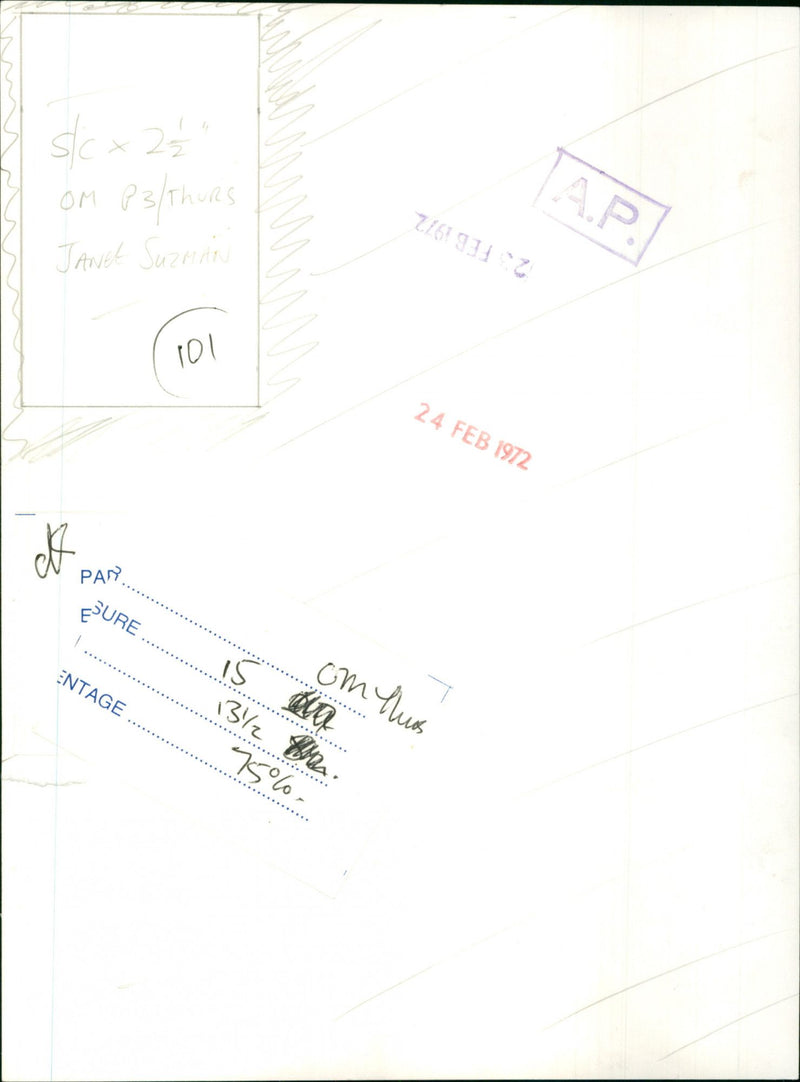 Janet Suzman - Vintage Photograph