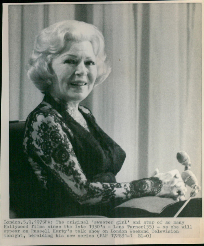Lana Turner - Vintage Photograph