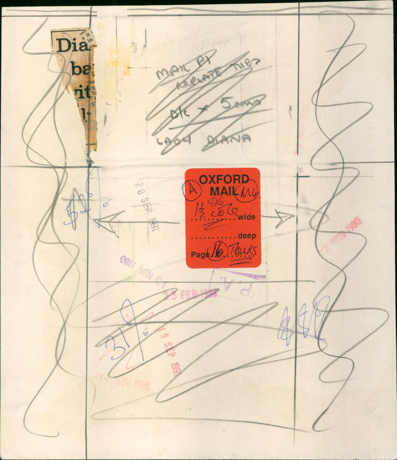 Lady Diana Spencer - Vintage Photograph