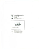 Claus Thomsen - Vintage Photograph