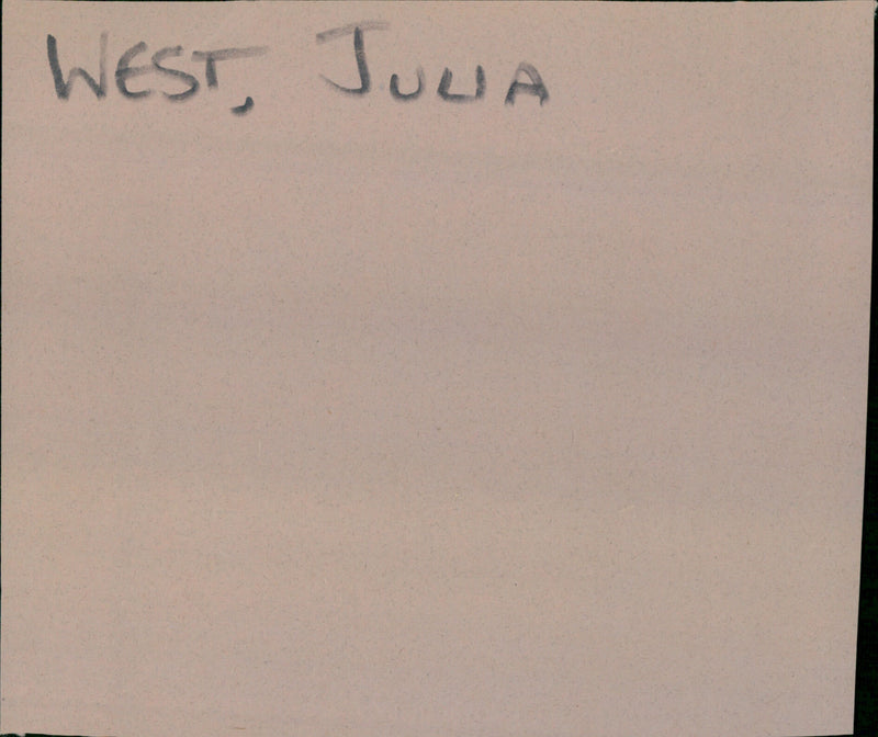 West Julia - Vintage Photograph