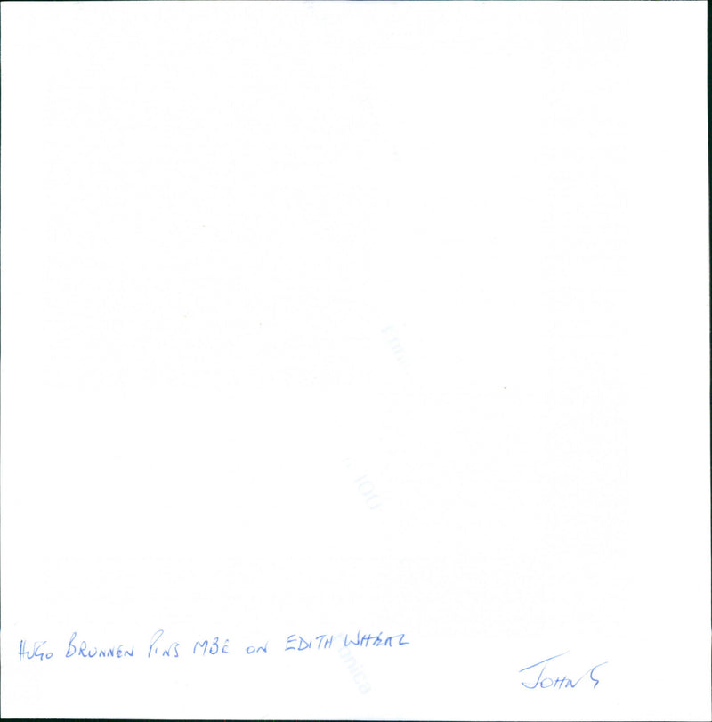 Hugo Brunnen & Ethel Wheal - Vintage Photograph