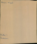 West Nigel - Vintage Photograph