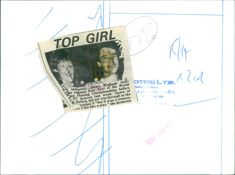 Dawn Wedlock - Vintage Photograph